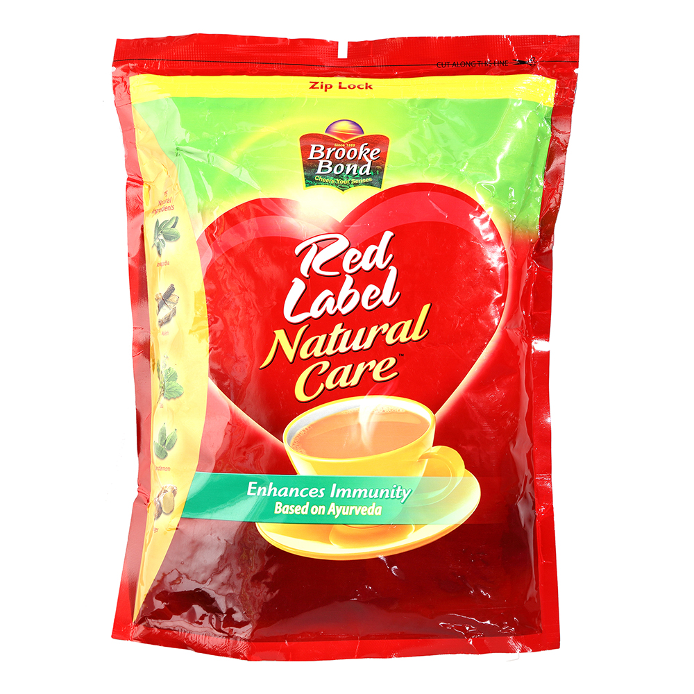 Brooke Bond Red Label Natural Care Tea (Pouch)